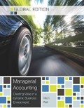 Managerial Accounting: Creating Value in a Dynamic Business Environment